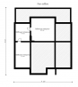 Вместительный одноэтажный дом с подвалом Rg3672 План1